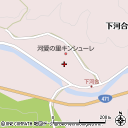 石川県津幡町（河北郡）下河合（チ）周辺の地図