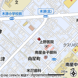 富山県高岡市木津608周辺の地図