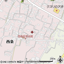 長野県中野市西条818周辺の地図