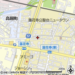 富山県高岡市蓮花寺225周辺の地図