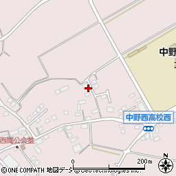 長野県中野市西条485周辺の地図