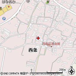 長野県中野市西条683周辺の地図