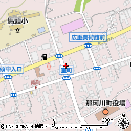 栃木県那須郡那珂川町馬頭396周辺の地図