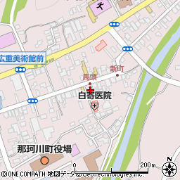栃木県那須郡那珂川町馬頭465周辺の地図
