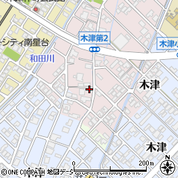 富山県高岡市第二木津212周辺の地図