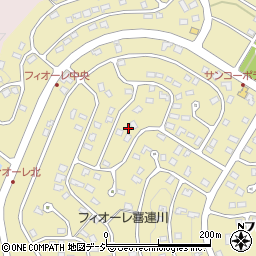 栃木県さくら市フィオーレ喜連川周辺の地図