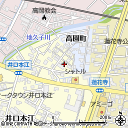 富山県高岡市井口本江589-12周辺の地図