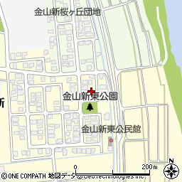富山県富山市金山新東630周辺の地図