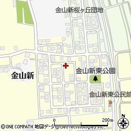 富山県富山市金山新東572周辺の地図
