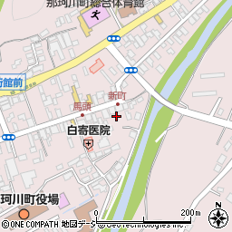 栃木県那須郡那珂川町馬頭486周辺の地図