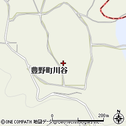 長野県長野市豊野町川谷654周辺の地図