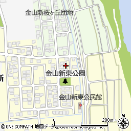 富山県富山市金山新東631周辺の地図