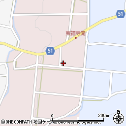 富山県滑川市東福寺開185周辺の地図