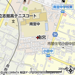 〒383-0031 長野県中野市南宮の地図