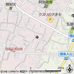 長野県中野市西条825周辺の地図