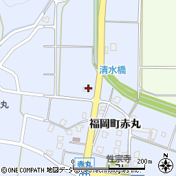 富山県高岡市福岡町赤丸1149周辺の地図