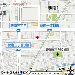 高岡市立　下関公民館周辺の地図