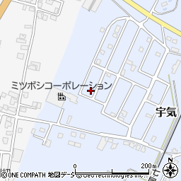 石川県かほく市宇気ツ6-18周辺の地図