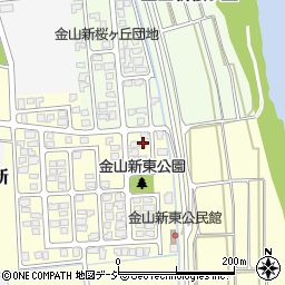 富山県富山市金山新東632周辺の地図