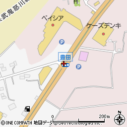 豊田周辺の地図