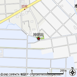 富山県富山市水橋恋塚1周辺の地図