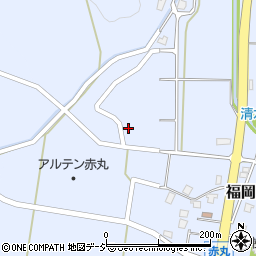 富山県高岡市福岡町赤丸1257-1周辺の地図