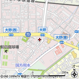 富山県高岡市大野116周辺の地図