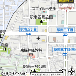 カラオケ本舗まねきねこ高岡駅南店周辺の地図