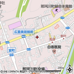 栃木県那須郡那珂川町馬頭446周辺の地図