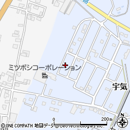 石川県かほく市宇気ツ6-7周辺の地図