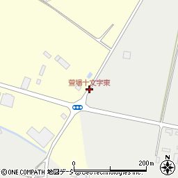 萱場十文字東周辺の地図