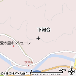 石川県津幡町（河北郡）下河合周辺の地図