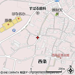 長野県中野市西条646周辺の地図
