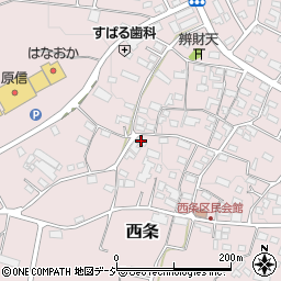 長野県中野市西条700周辺の地図