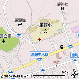 栃木県那須郡那珂川町馬頭182周辺の地図