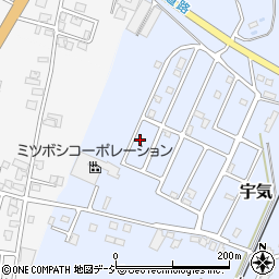 石川県かほく市宇気ツ6-8周辺の地図