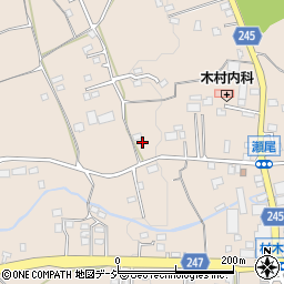 栃木県日光市瀬尾516周辺の地図