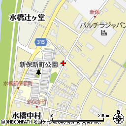 富山県富山市水橋町袋周辺の地図