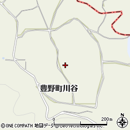 長野県長野市豊野町川谷647周辺の地図