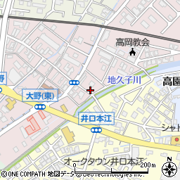 富山県高岡市野村53周辺の地図