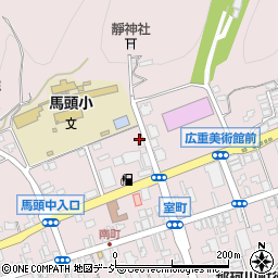 栃木県那須郡那珂川町馬頭162周辺の地図
