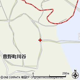 長野県長野市豊野町川谷660周辺の地図