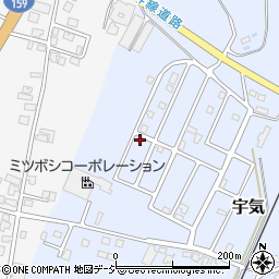 石川県かほく市宇気ツ6-11周辺の地図