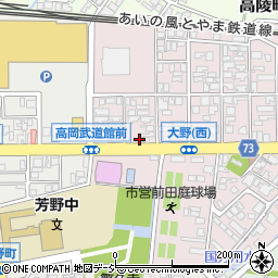 富山県高岡市大野315周辺の地図