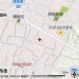 長野県中野市西条791周辺の地図