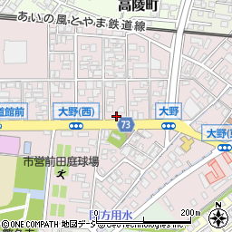 富山県高岡市大野263周辺の地図