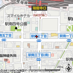 高岡信用金庫駅南支店周辺の地図