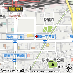 駅南ビル周辺の地図