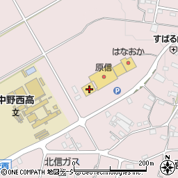 長野県中野市西条572周辺の地図