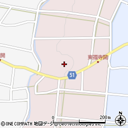 富山県滑川市東福寺開155周辺の地図
